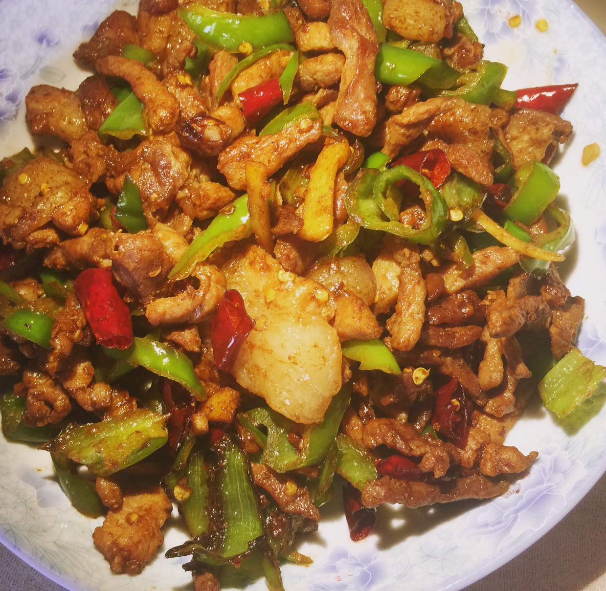 谜一般的青椒炒肉
