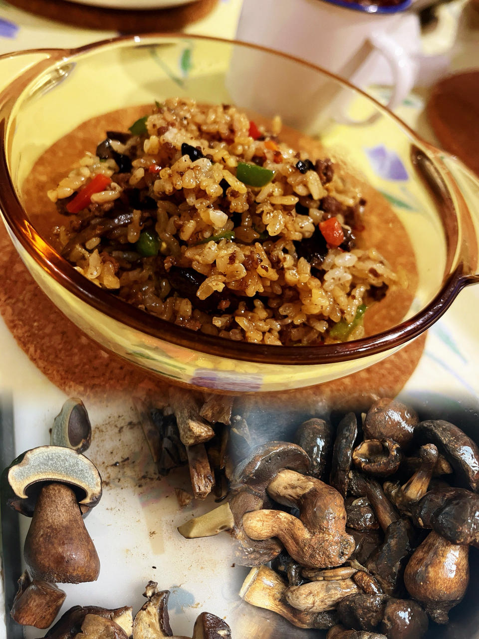 黑暗料理晚餐：灵魂牛肝菌焖饭