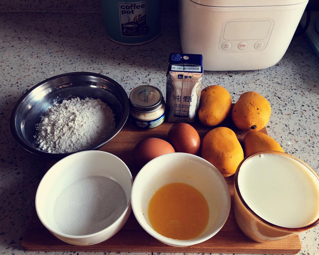 纯奶手撕吐司的做法 步骤1