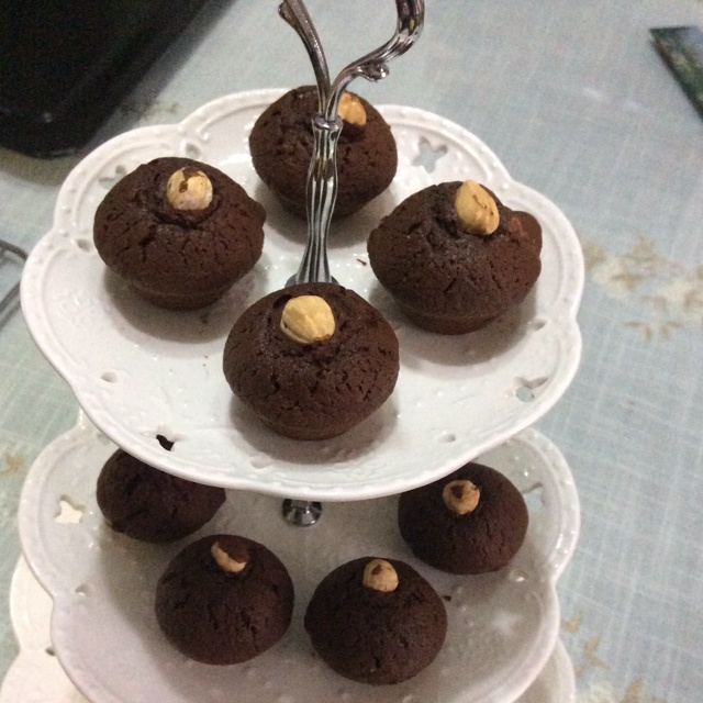 布朗尼杯子蛋糕