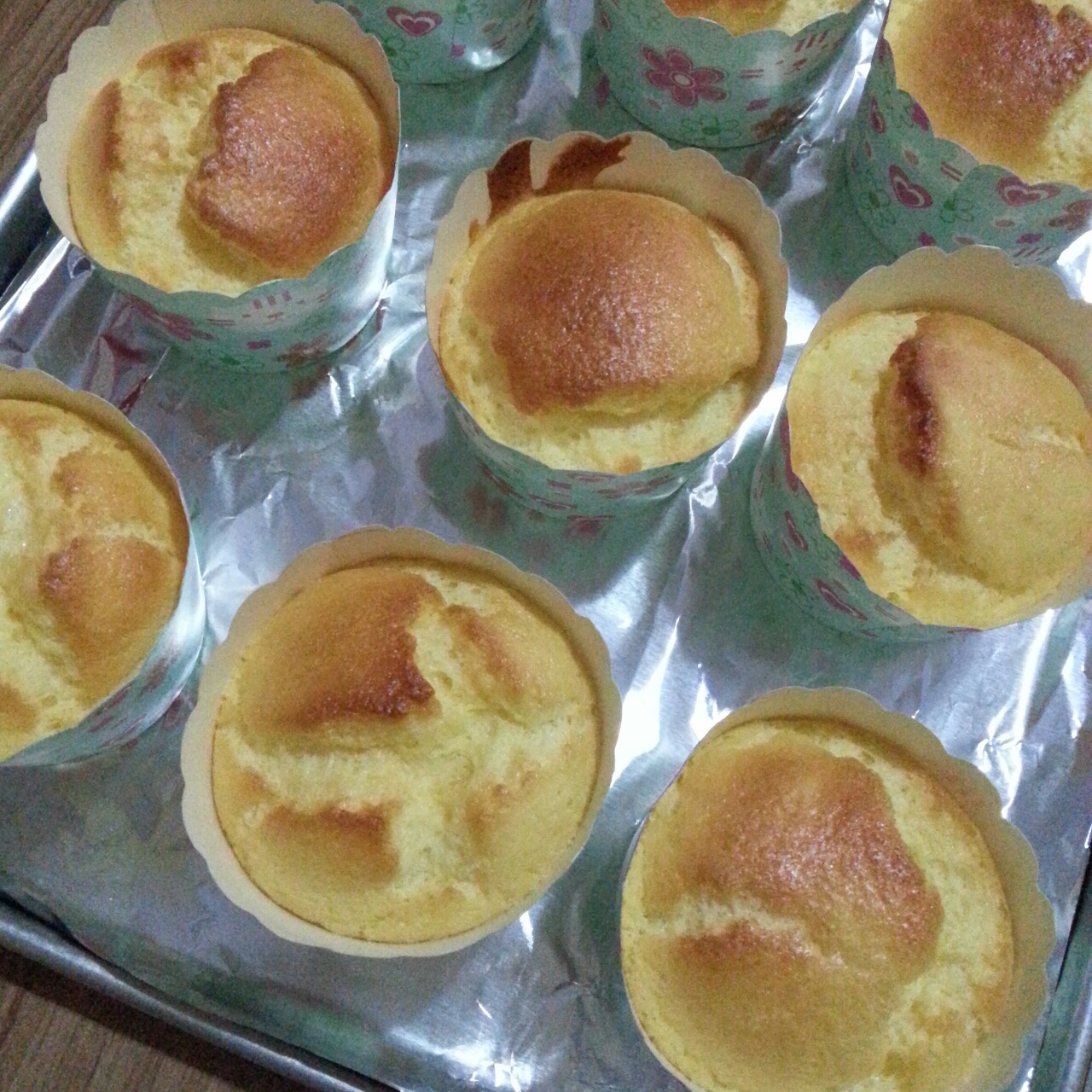 无油酸奶纸杯蛋糕