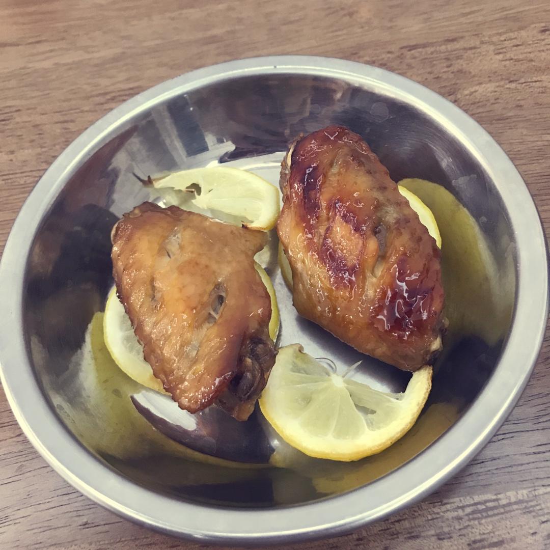 🍋香烤柠檬蜂蜜鸡翅🍋
