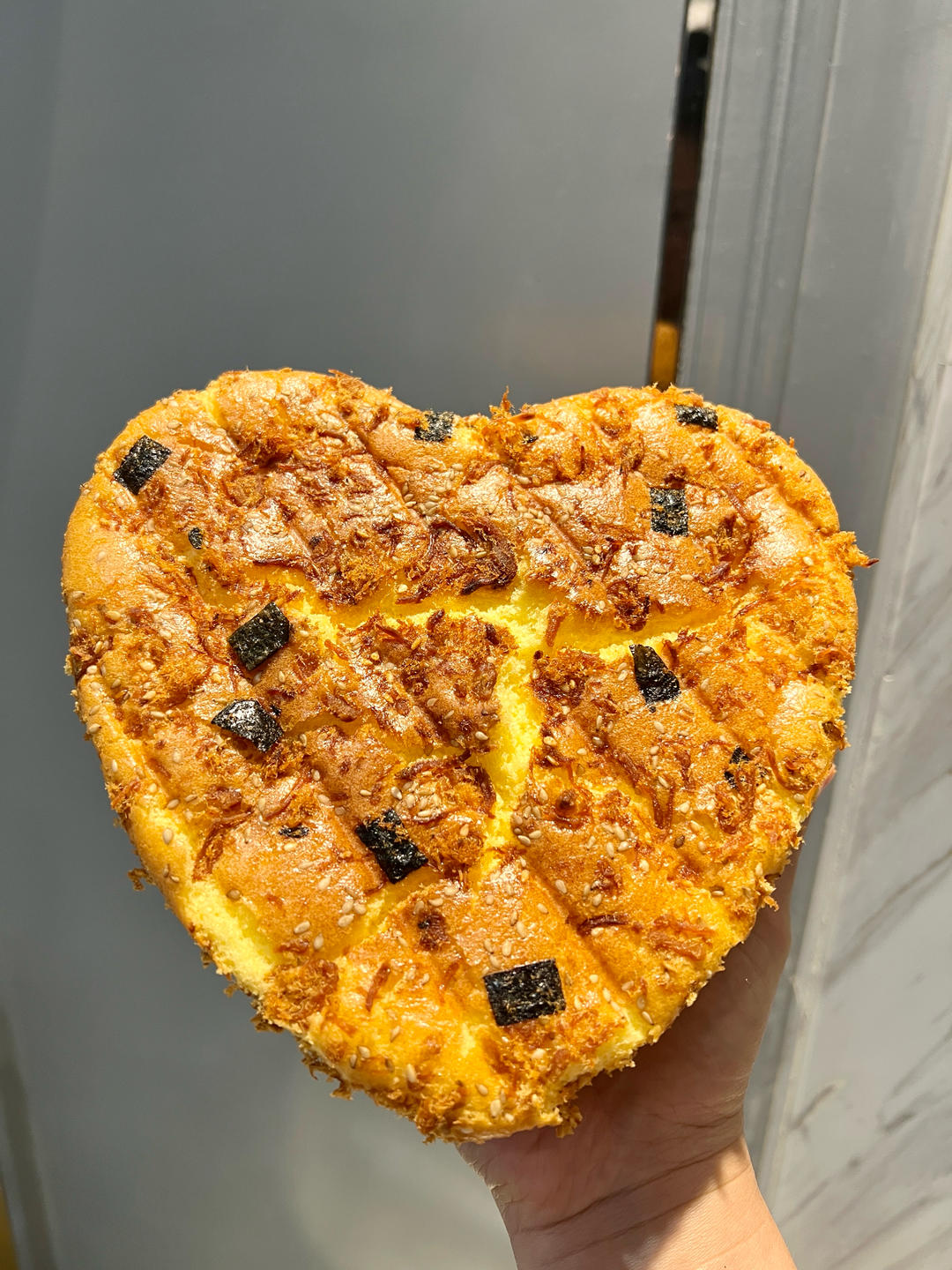 戚风蛋糕 8寸心型模