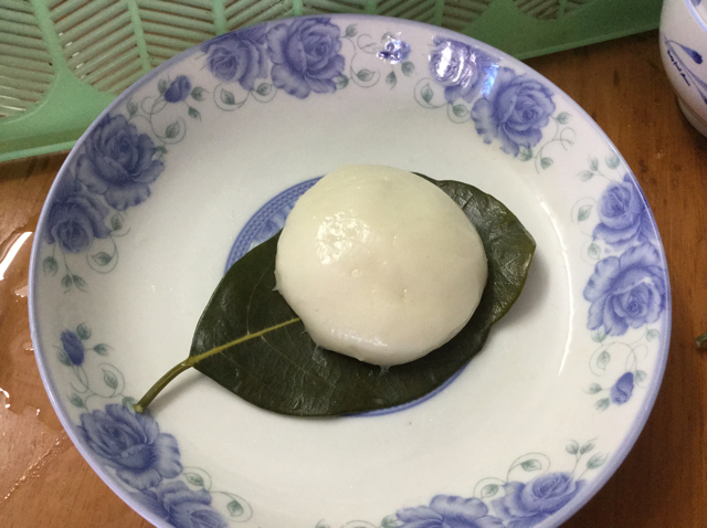 和风梅花糯米团