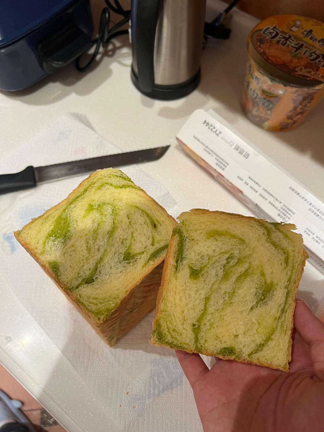 小美一发大理石纹吐司