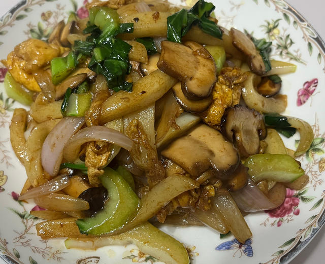 炒庆元黄粿 炒庆元黄粿