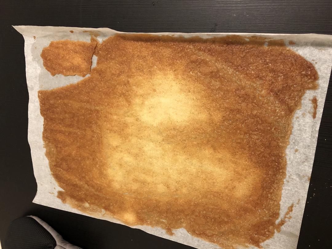 焦糖薄脆饼干片 pailleté feuilletine