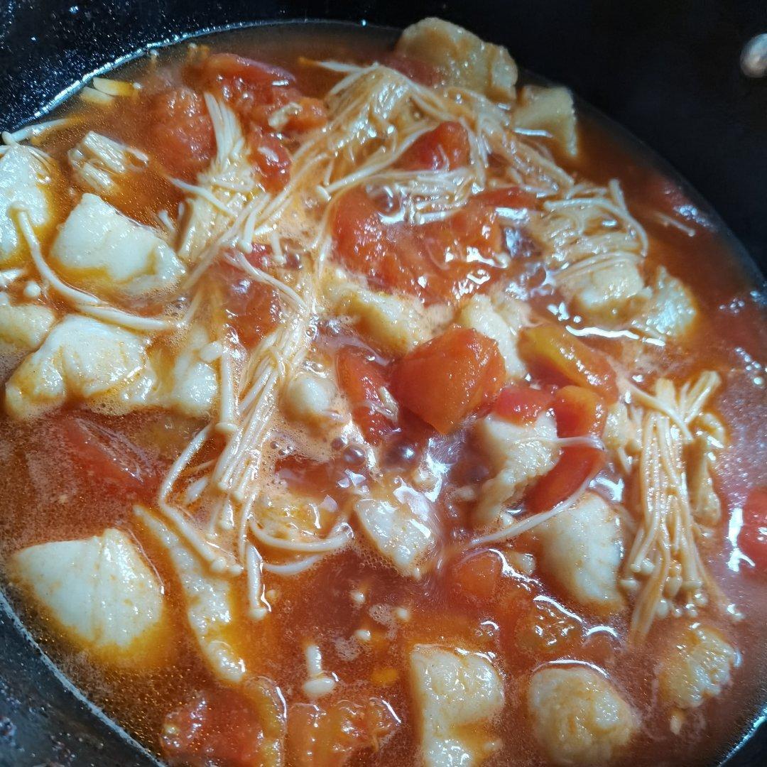 酸爽开胃，番茄巴沙鱼