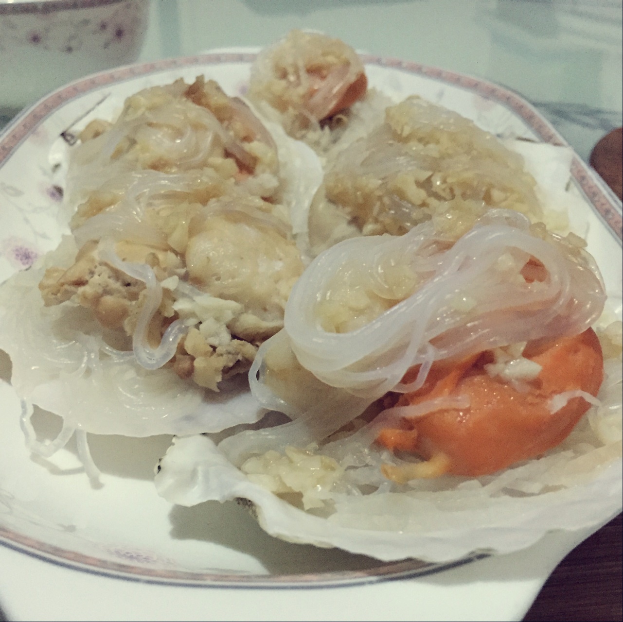 蒜蓉粉丝蒸扇贝