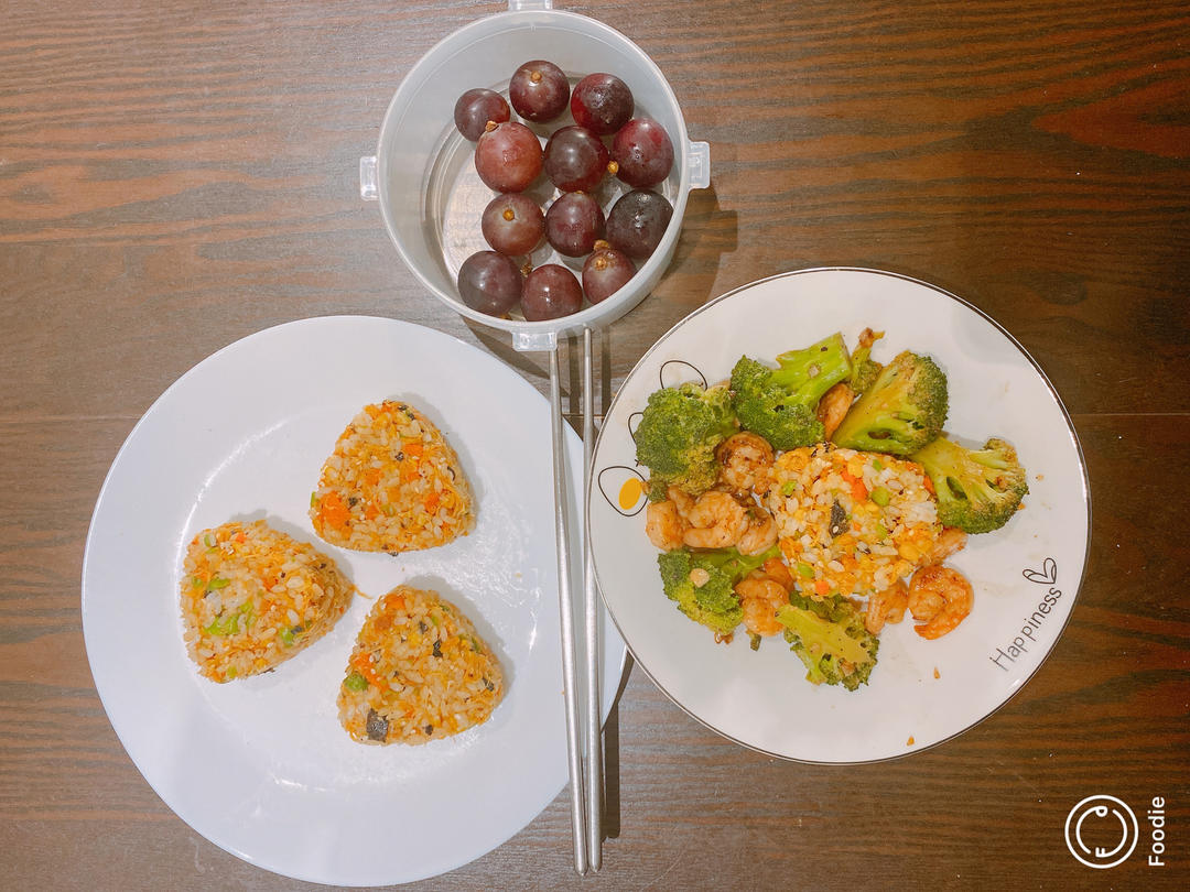 【五彩小饭团】有米有菜，有肉有奶有海鲜🥰