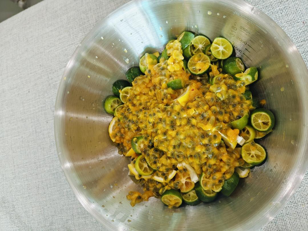 蜂蜜柠檬百香果｜小分装版便携果茶卷起来‼️