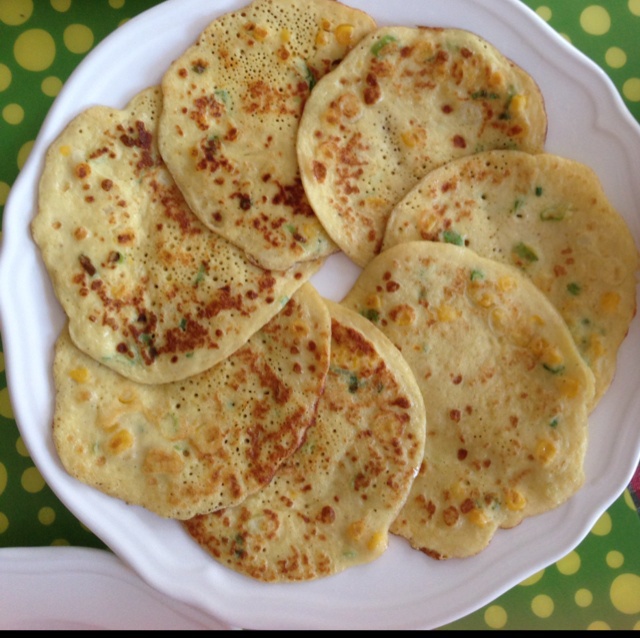 土豆丝玉米饼