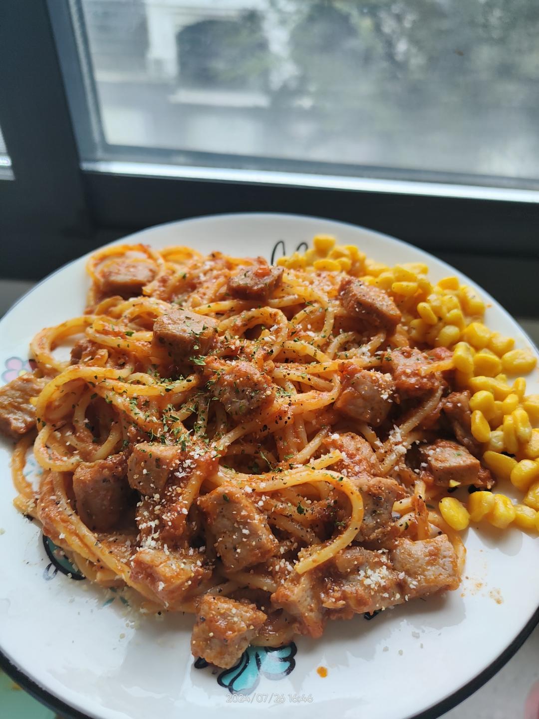 番茄肉酱意面
