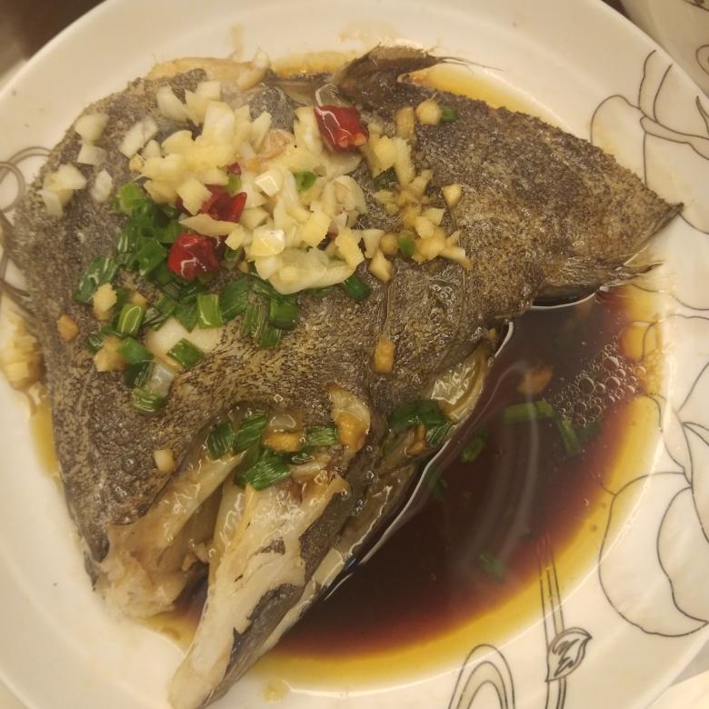 清蒸鸦片鱼头的做法