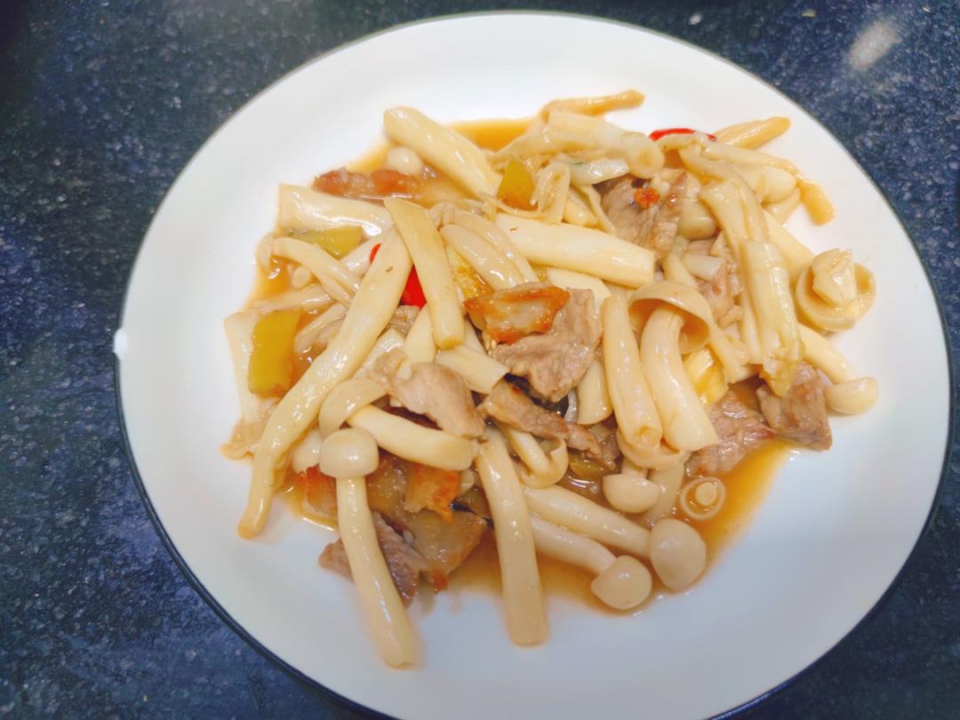 海鲜菇炒肉