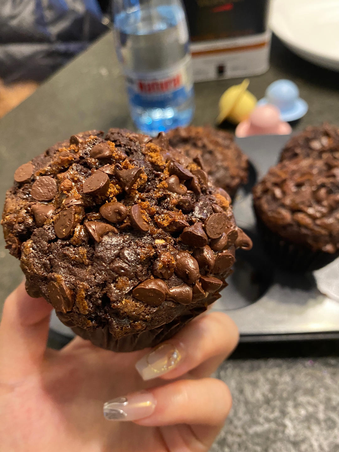 浓情巧克力摩卡马芬<Chocolate Espresso Muffins>