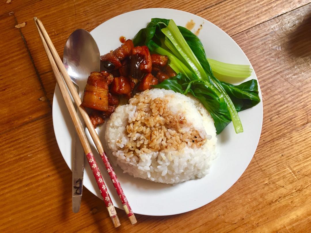 红烧肉饭