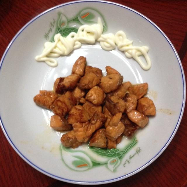 香煎三文鱼