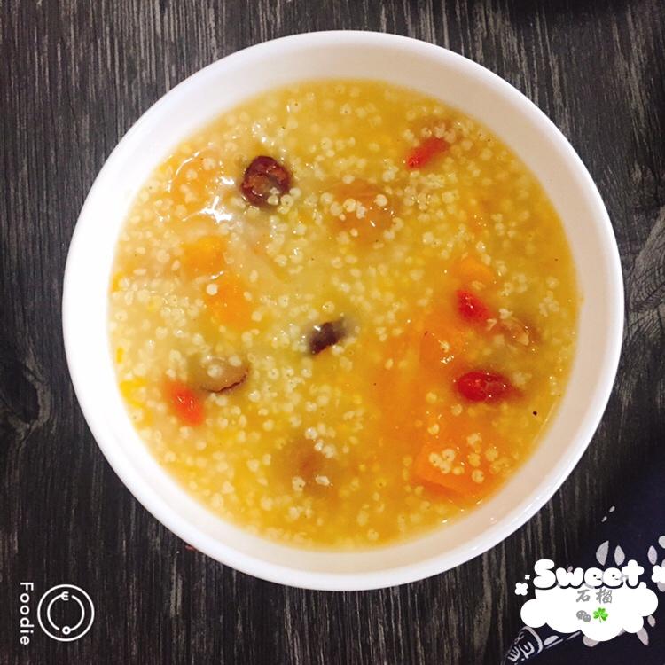 石榴m66782399做的小米红薯杂粮粥