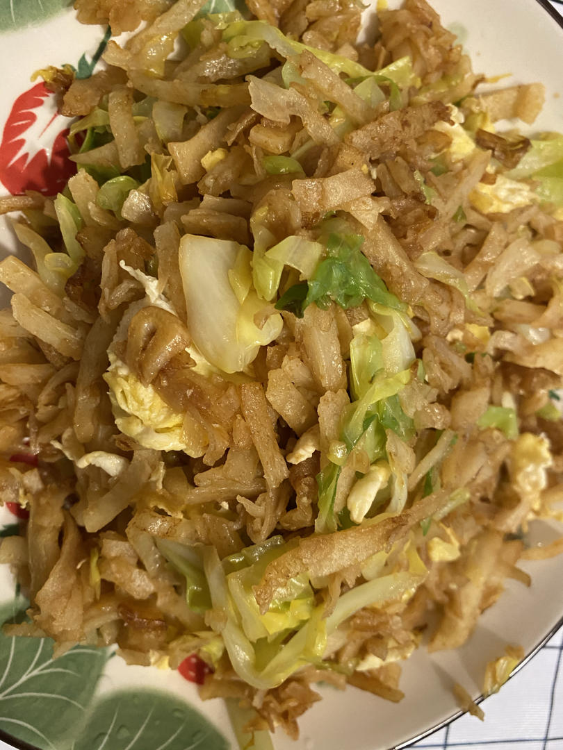 老北京素炒饼(肉炒饼)