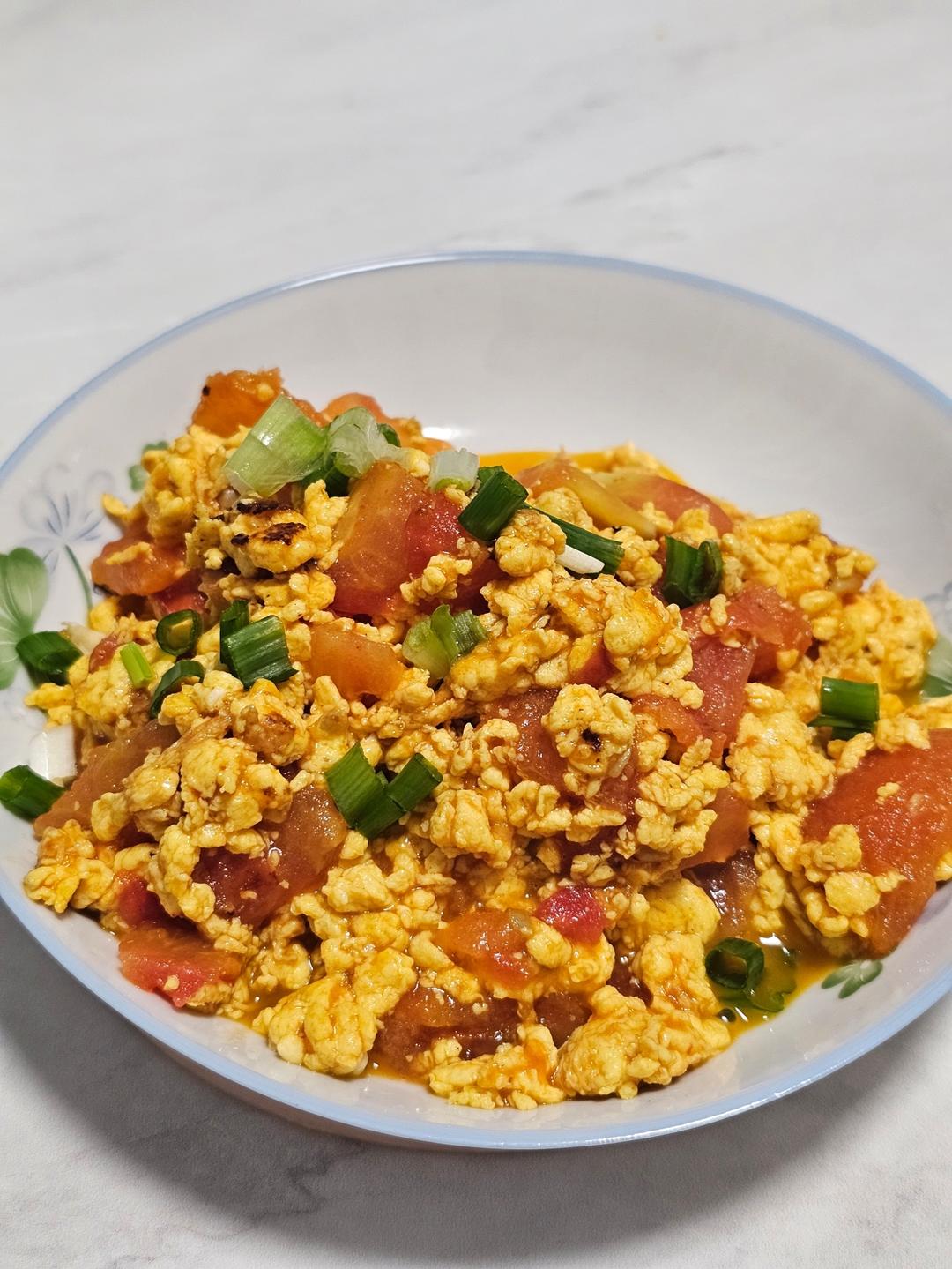 超嫩滑的番茄炒蛋