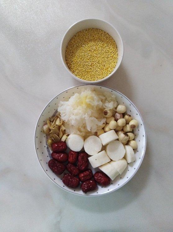 银耳山药红枣百合莲子大黄米─米糊（破壁机版）