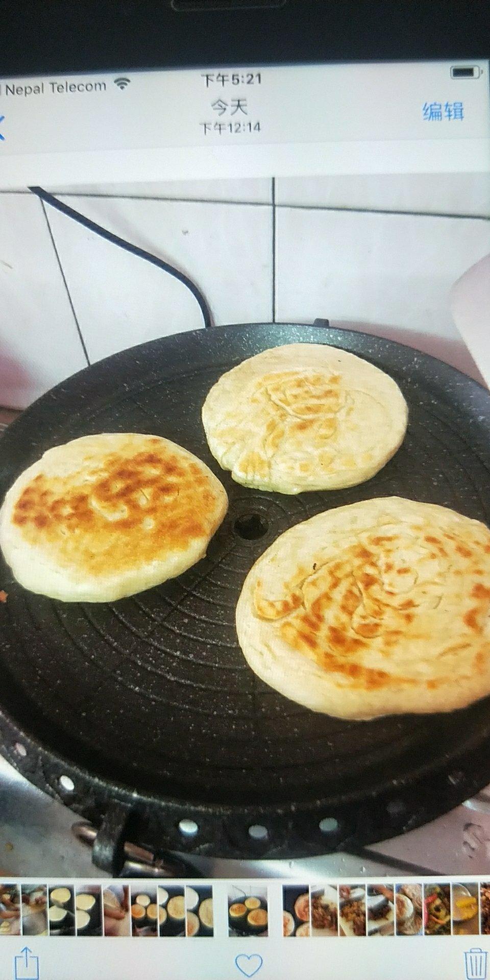 老潼关肉夹馍的馍