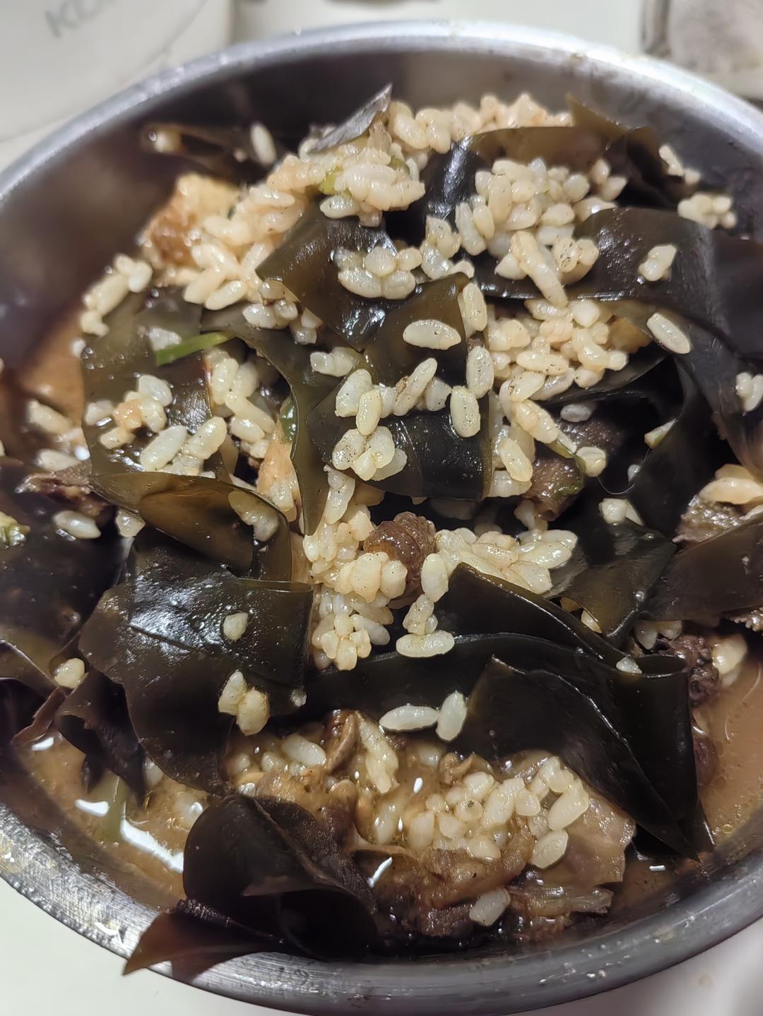 朝鲜族万能包饭酱:)海带包饭
