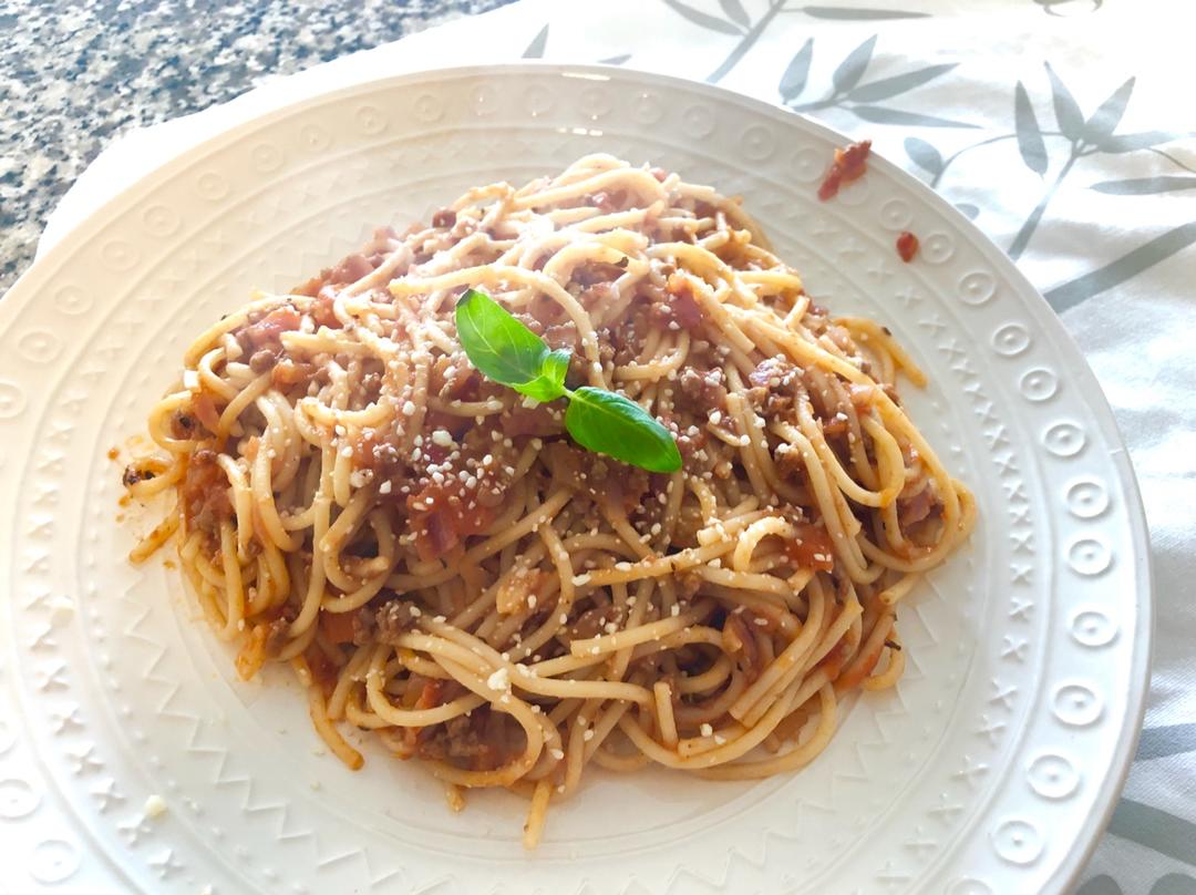 【番茄肉酱意面】