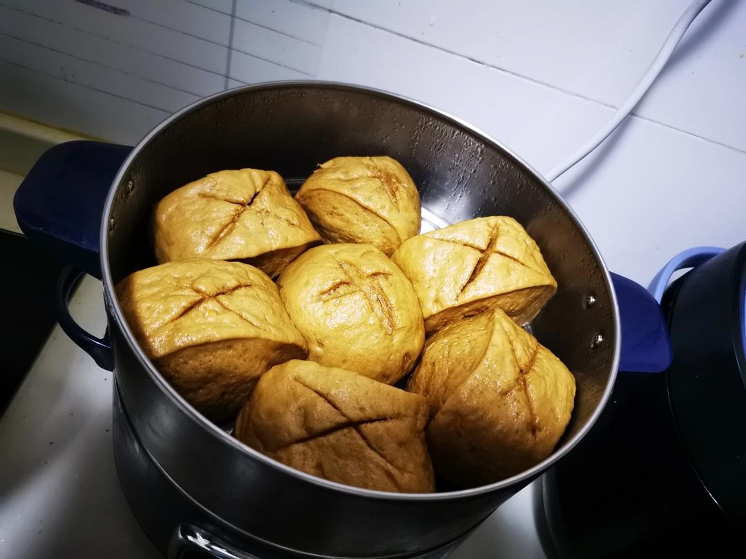 红糖刀切小馒头