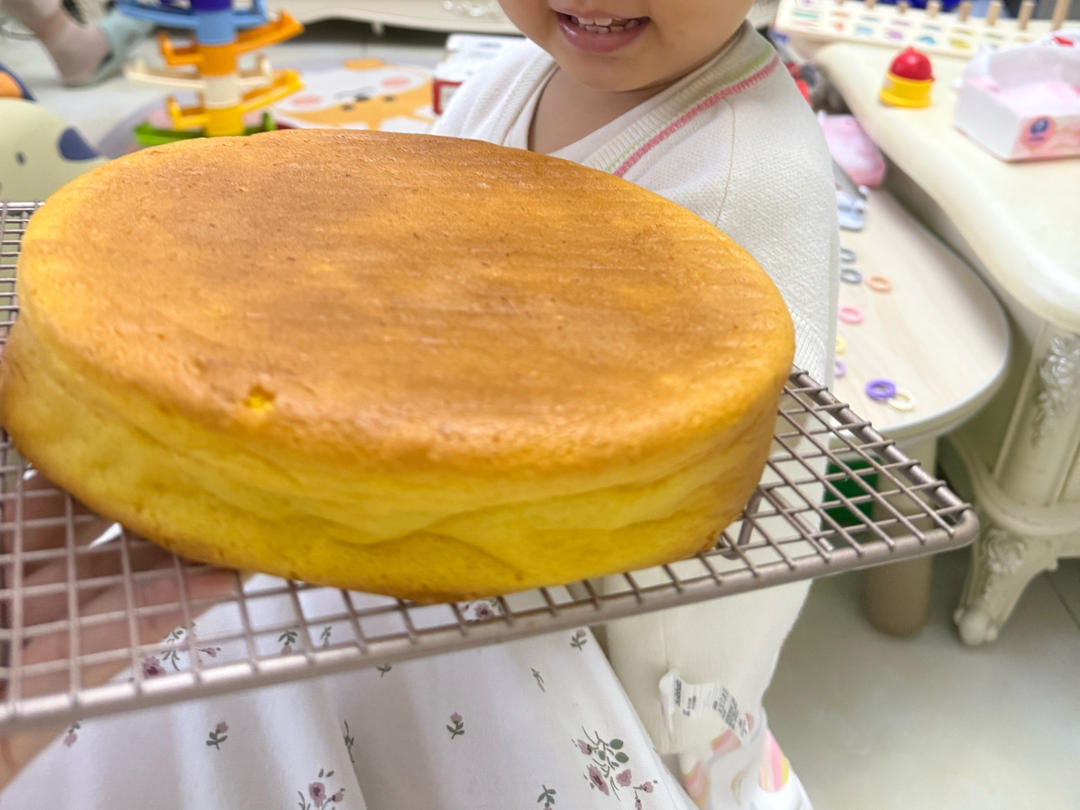 南瓜戚风蛋糕