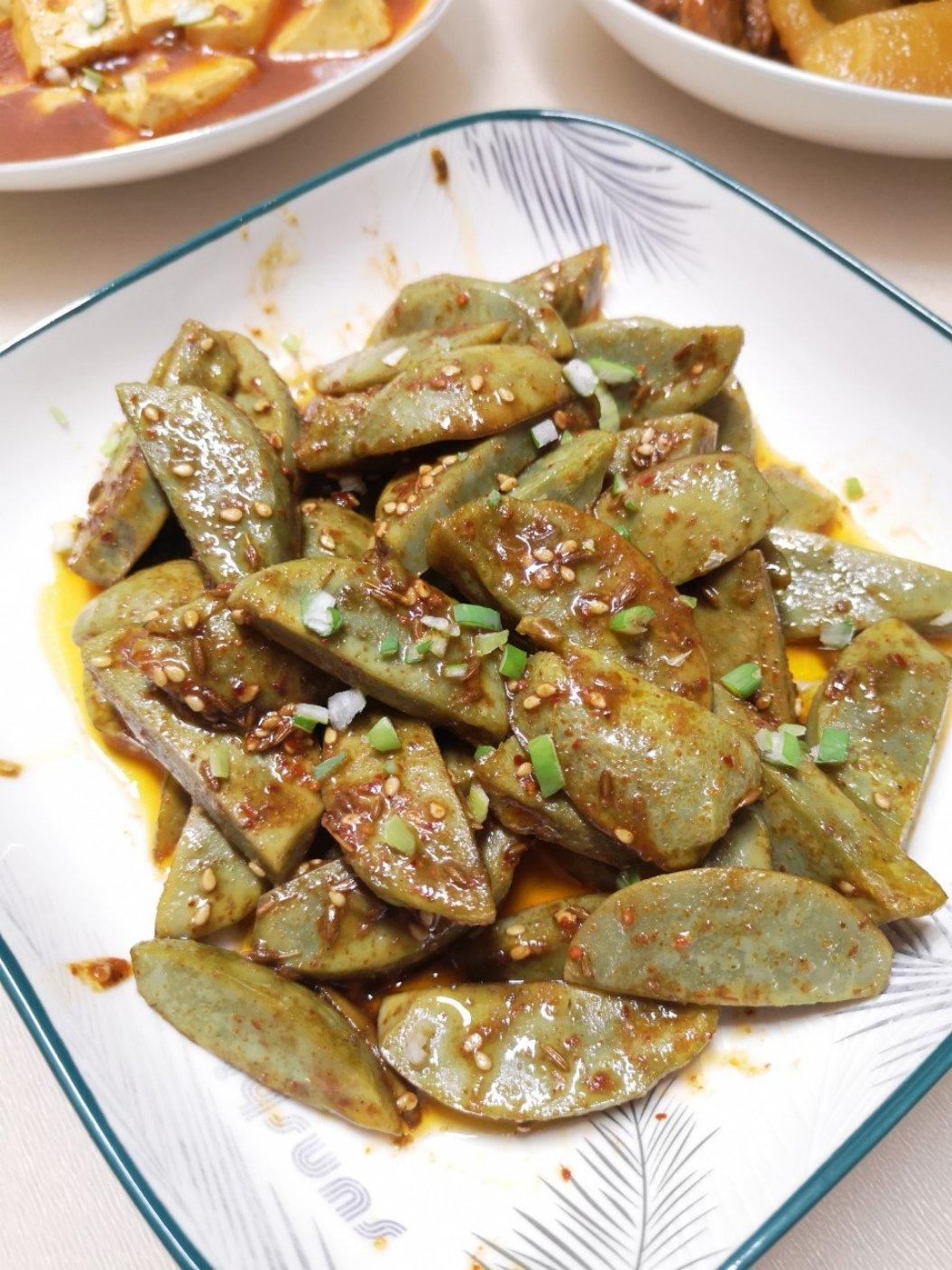 小白白o0做的炒实蛋