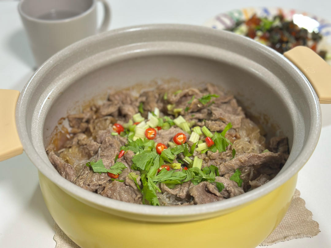 沙茶牛肉煲(潮汕味道)
