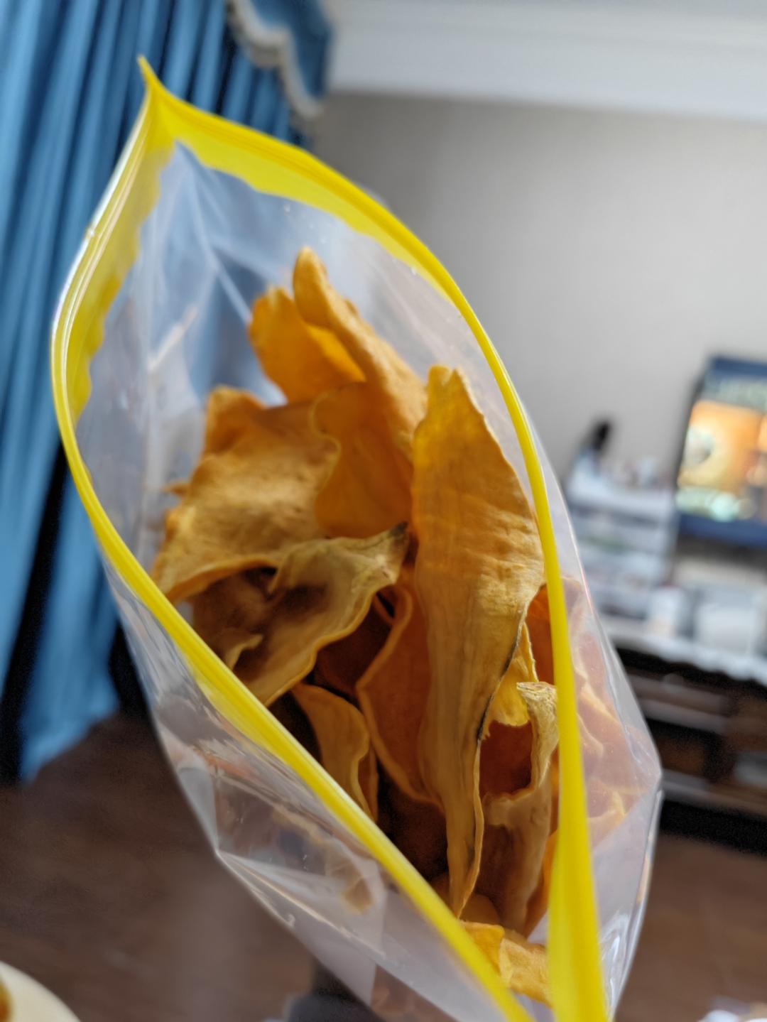 保证脆的烤红薯片（无油）