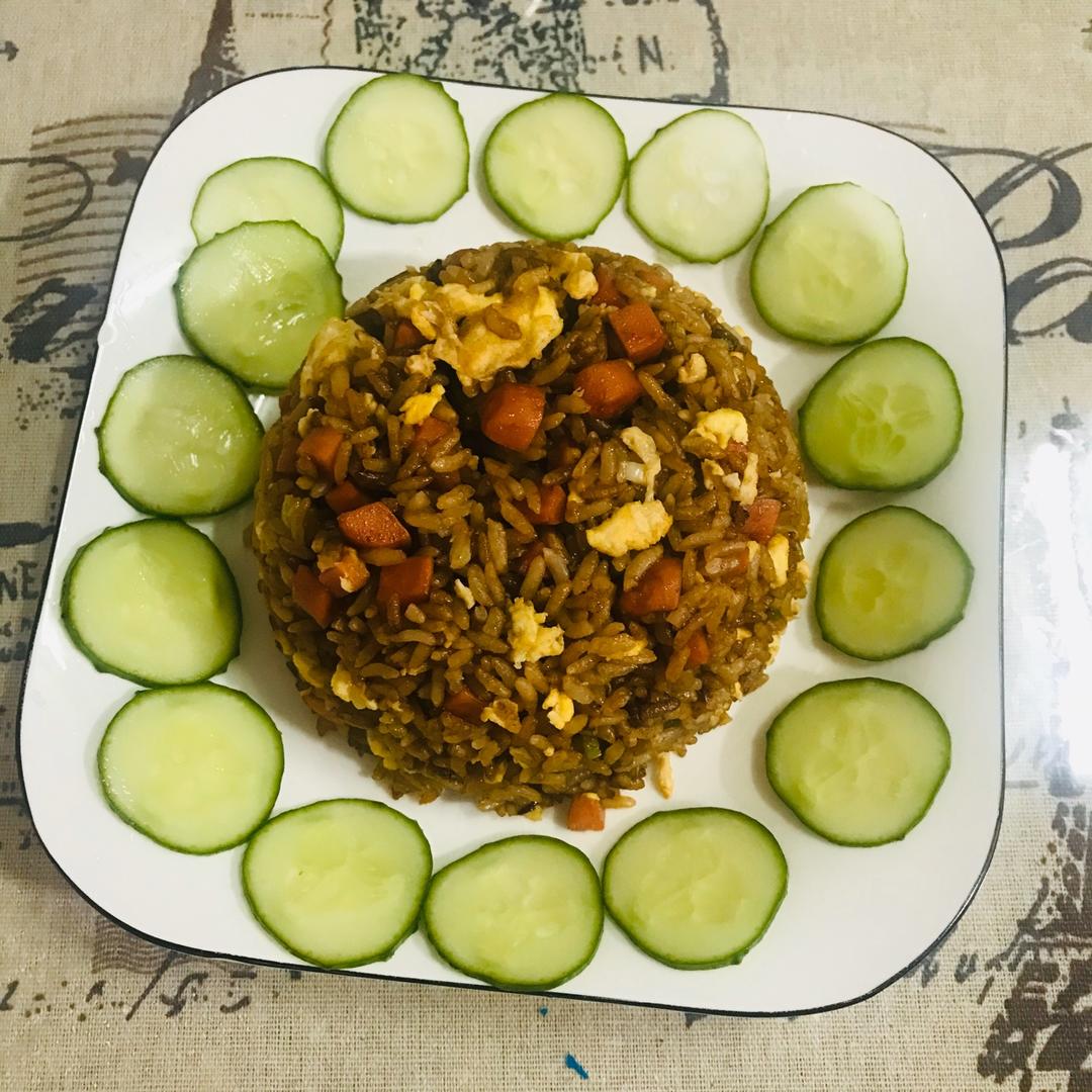 好吃到停不下来的酱油蛋炒饭