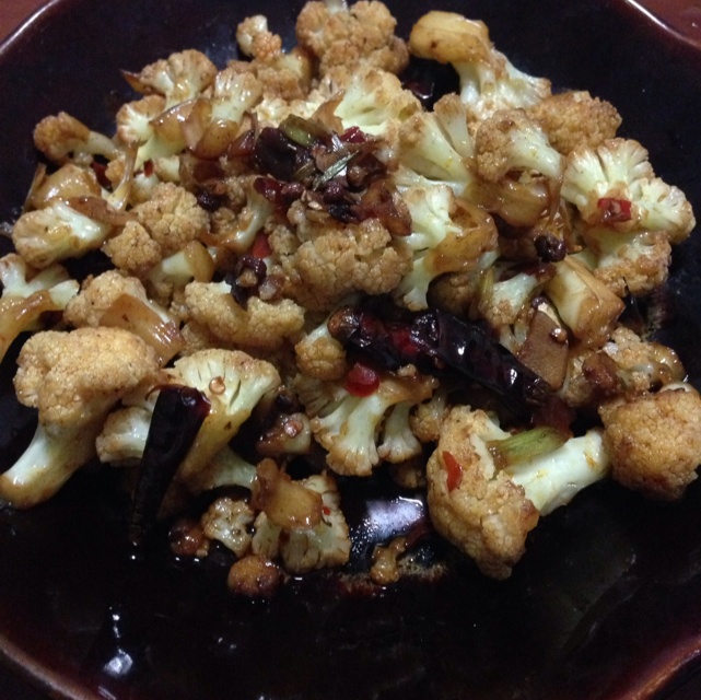 很“浪费”米饭的家常菜之一-------干锅菜花