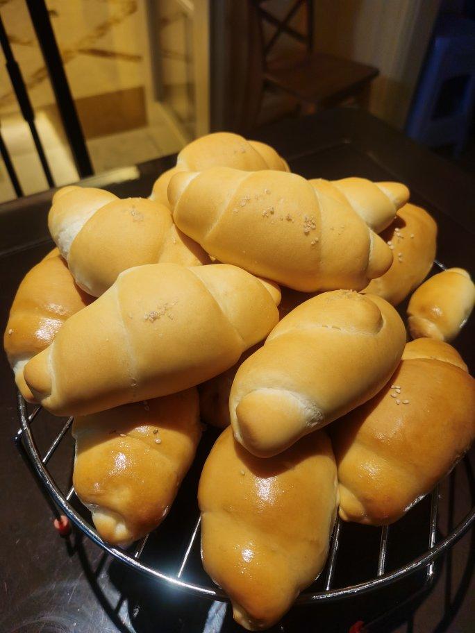 日式の盐可颂·盐面包..