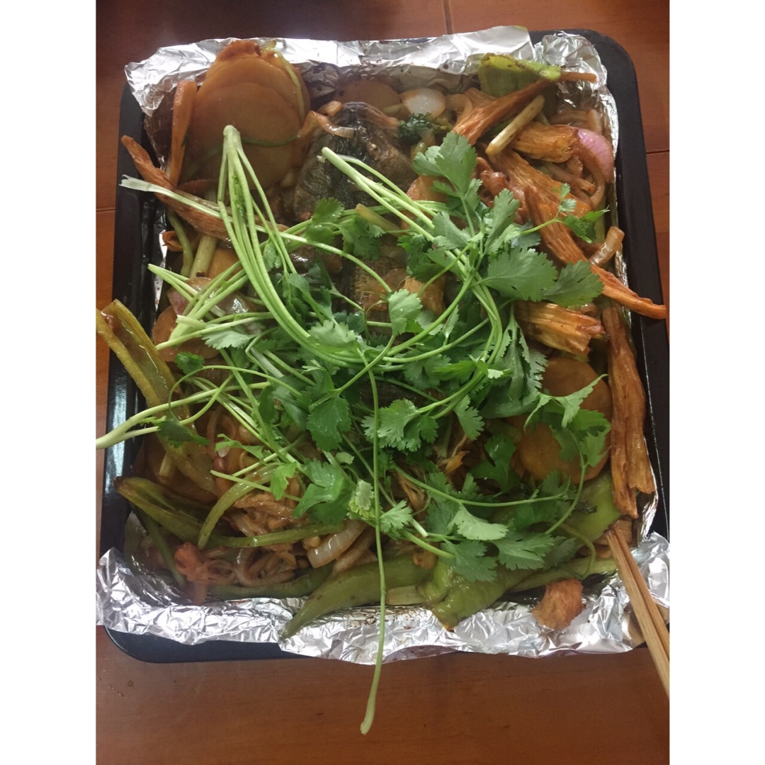 烤箱烤鱼