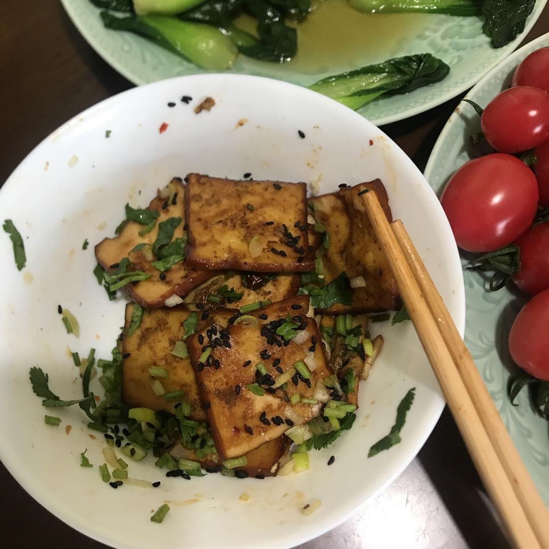 烤香干