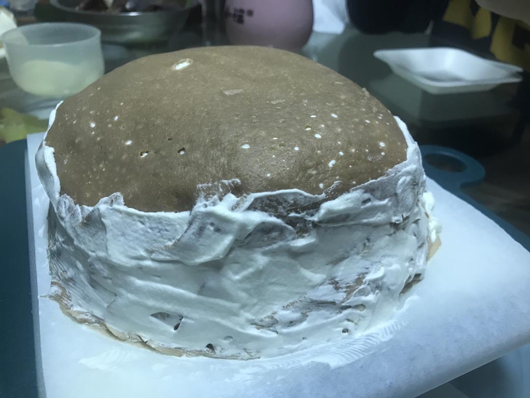 芒果千层蛋糕，100%成功告别煎皮无能