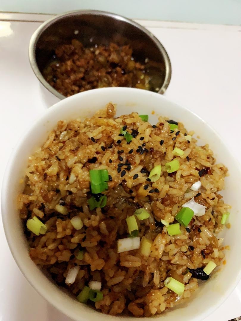 特别好吃的茄子炒饭