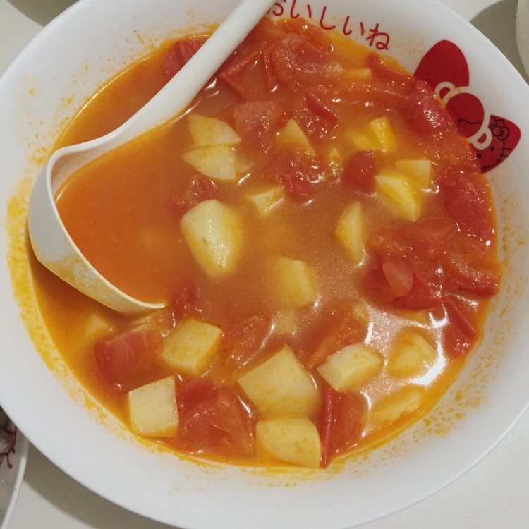 番茄土豆浓汤