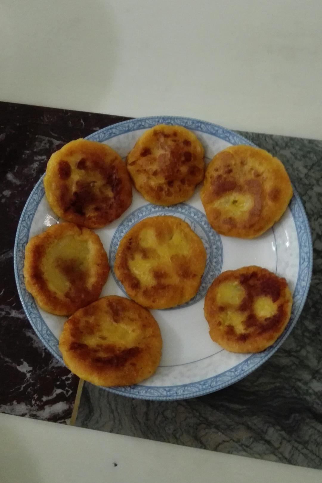 糯米红薯饼