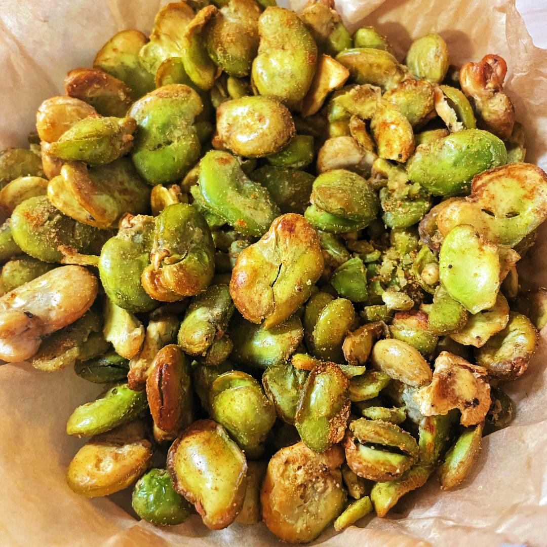 蚕豆这么做🔥好吃到爆💥