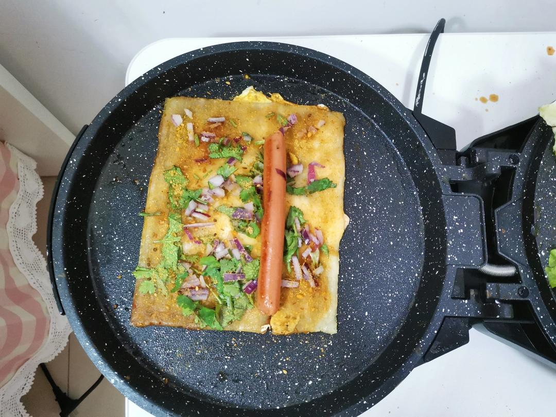 超级美味的东北烤冷面➕自制万能酱料【酱料是关键】