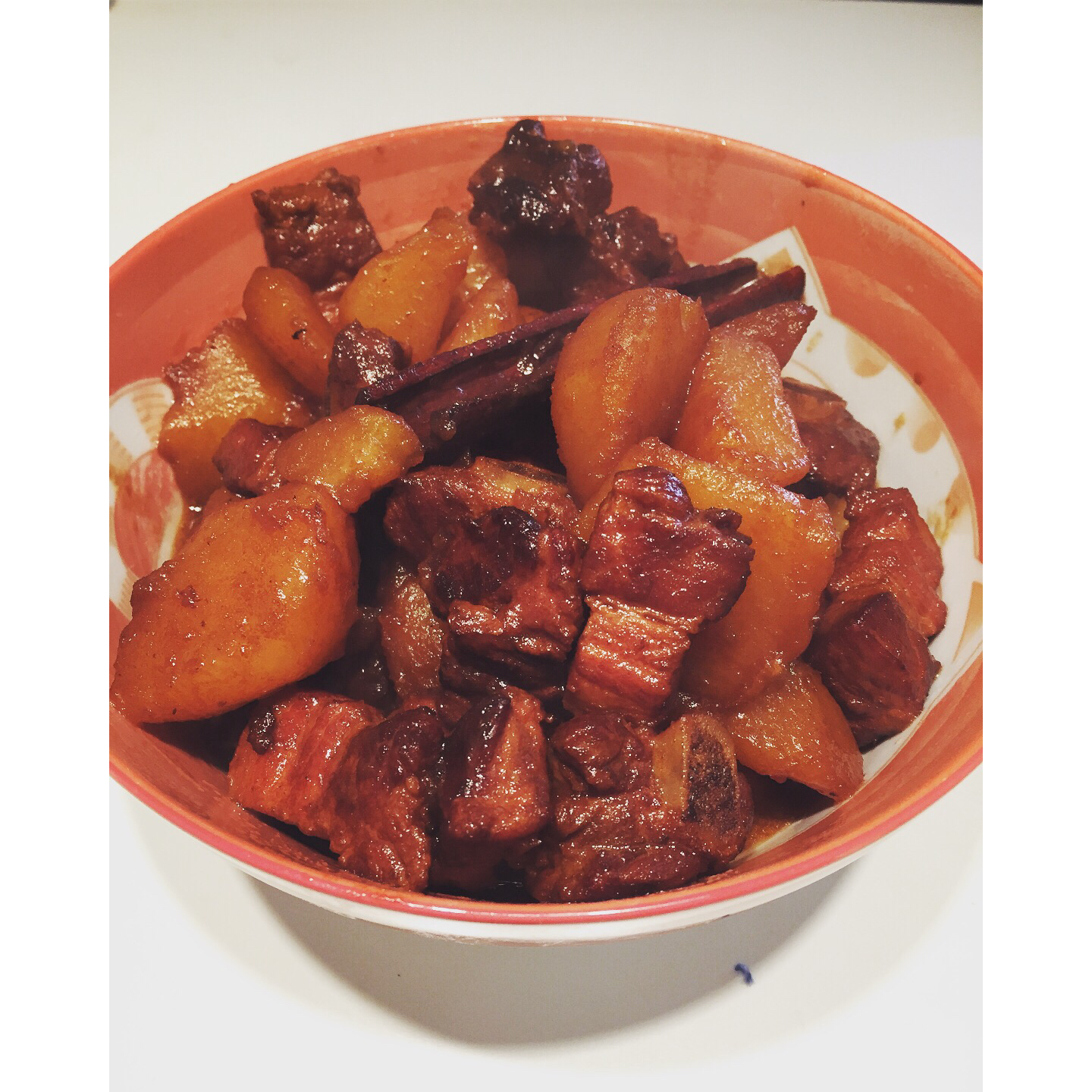 土豆红烧肉