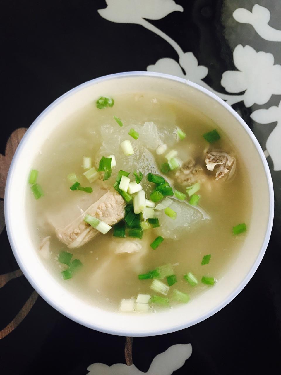 深蓝-蓝蓝做的排骨冬瓜汤