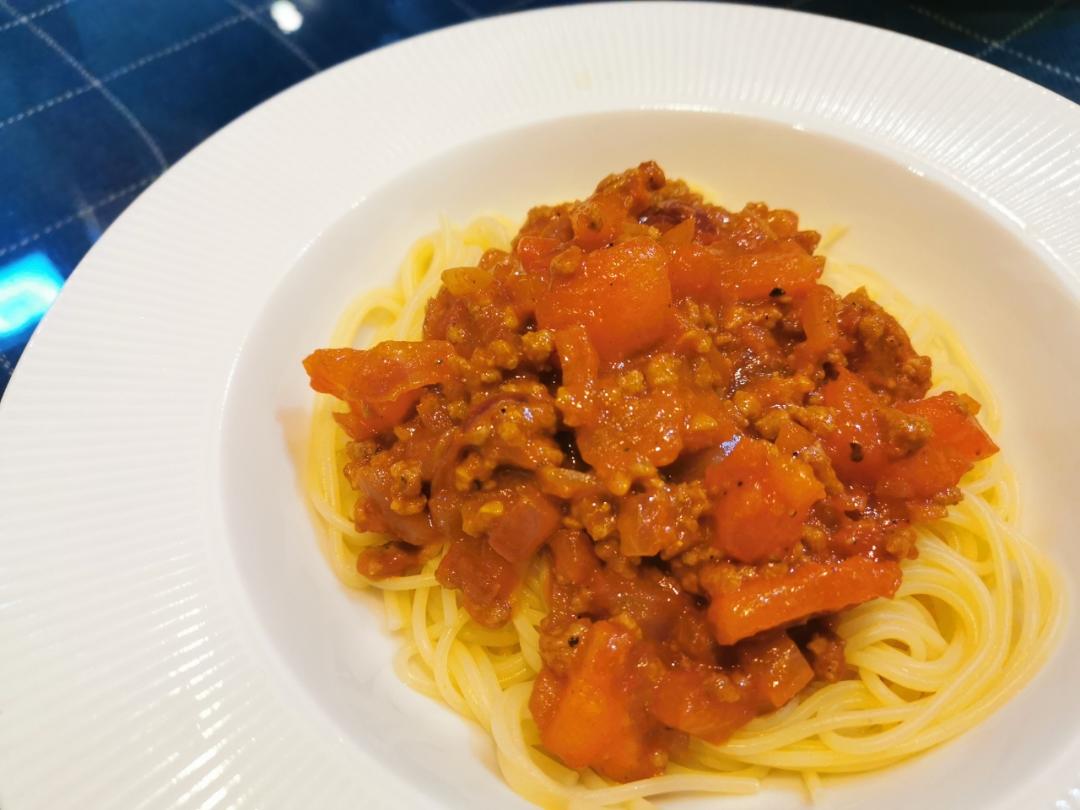 番茄肉酱意大利面