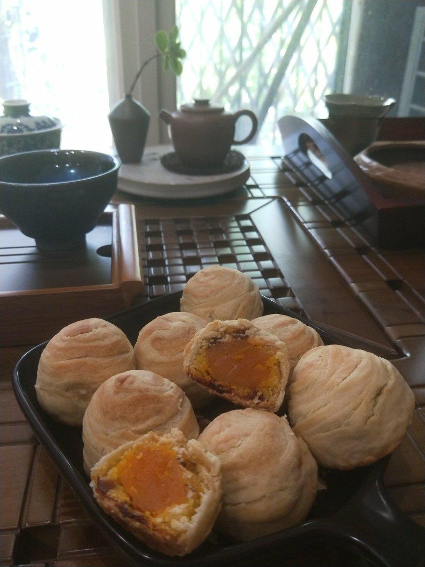 抹茶蛋黄酥