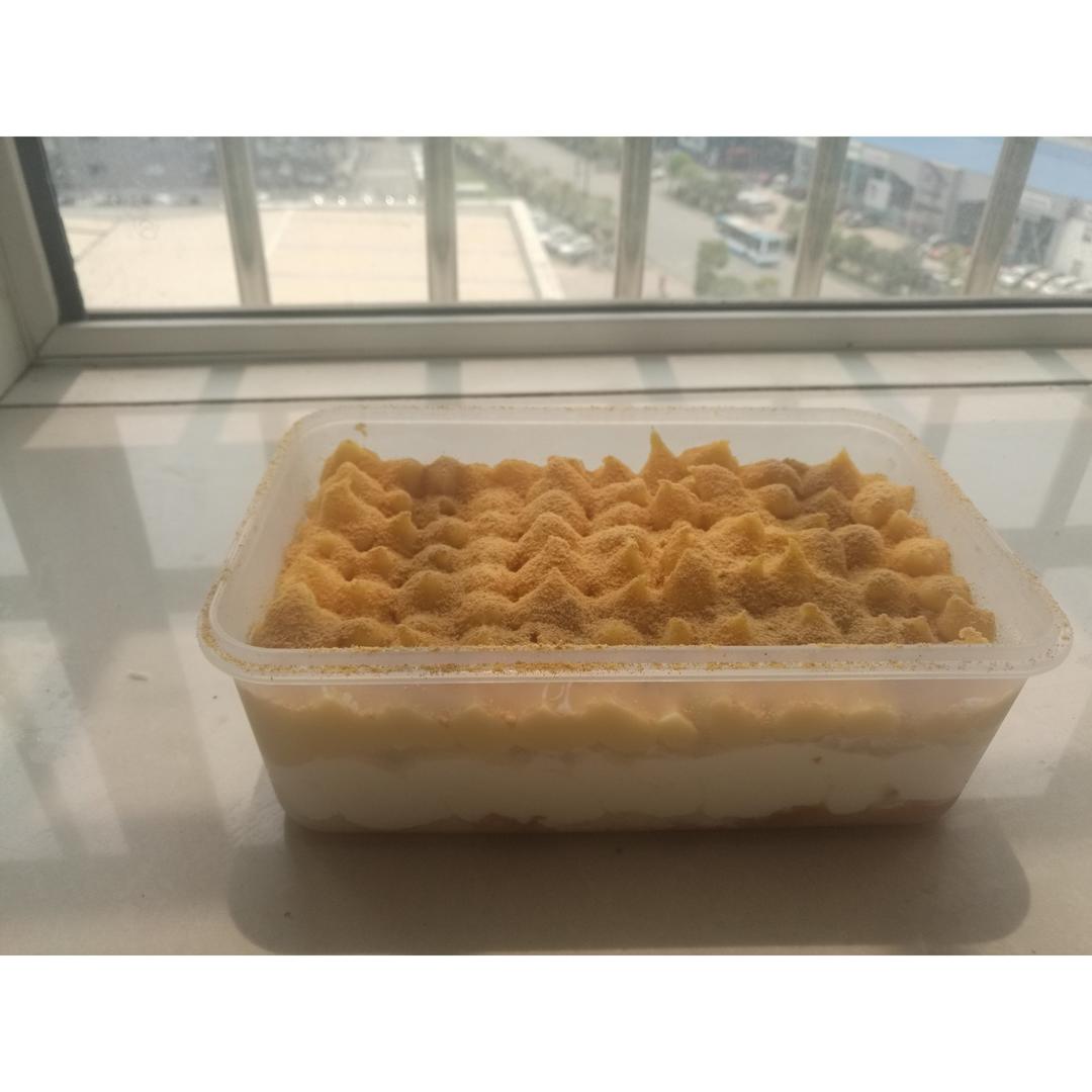 日式豆乳盒子蛋糕